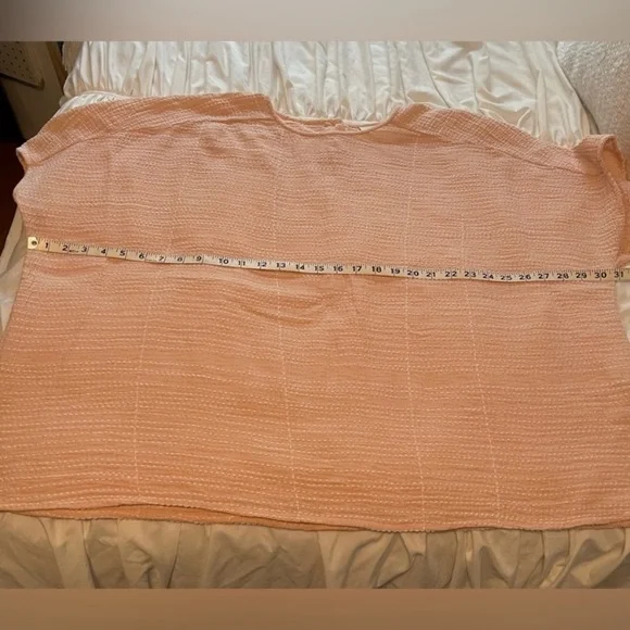 Pure Jill Pick Stitch Kimono Style Boxy Tee, XL - Picture 2 of 8